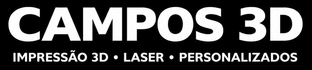 Campos3D — Impressão 3D · Laser · Personalizados